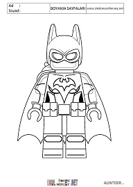 lego-süper-kahramanlar boyama sayfaları